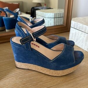 Prada wedges